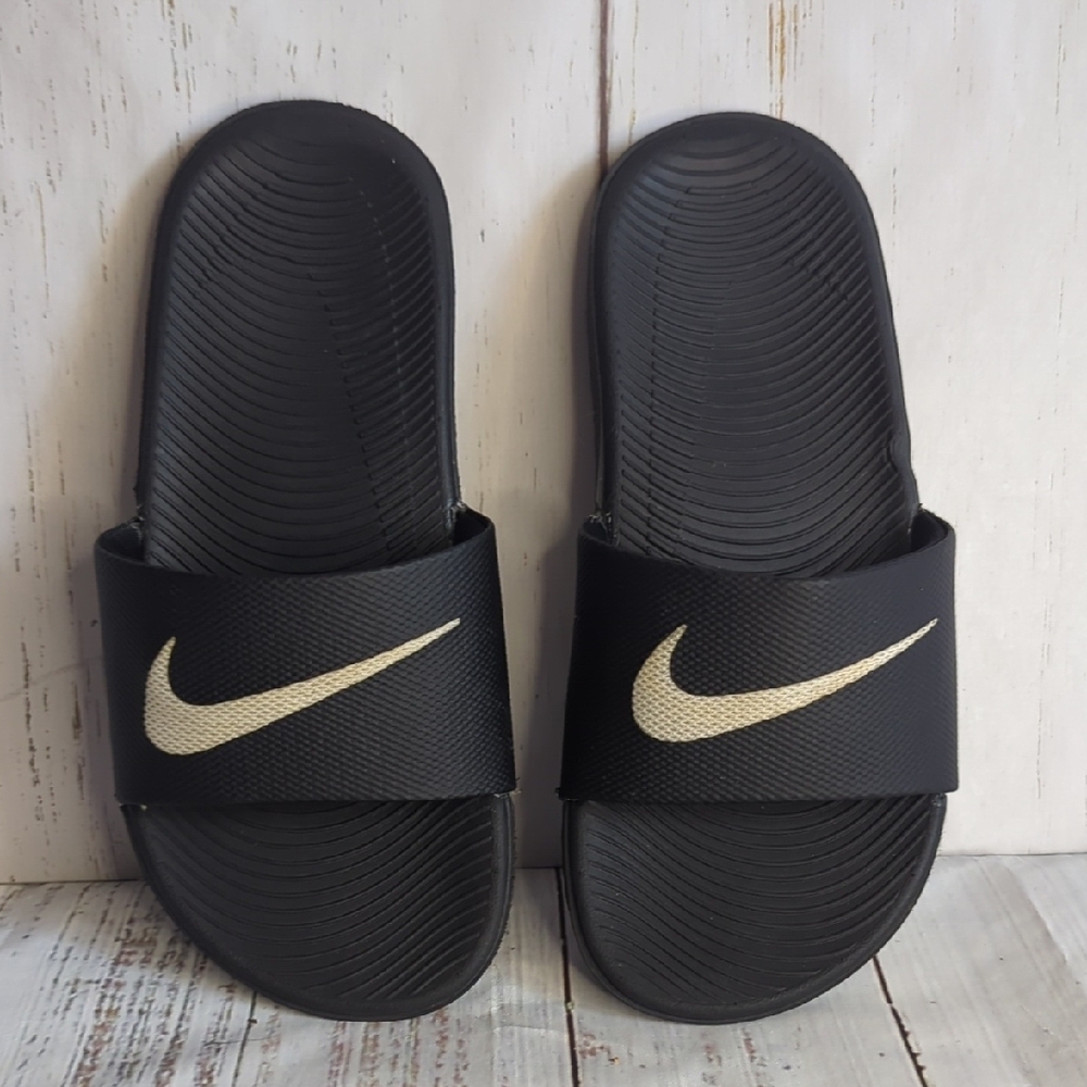 Nike Black Slide Sandals